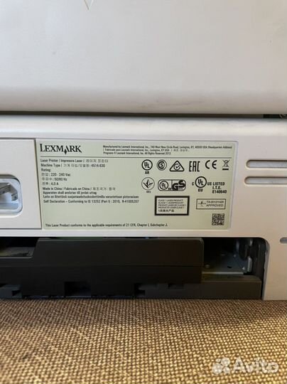 Принтер лазерный lexmark ms510dn
