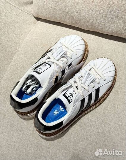 Кроссовки adidas superstar x clot