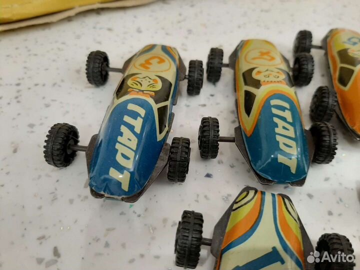 Машинки СССР старт новые 6шт