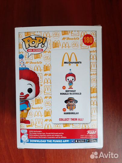 Funko POP Ad Icons: McDonalds #180 - Birthday Rona