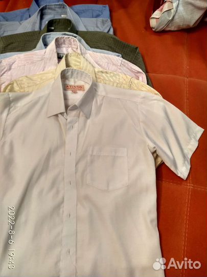 Рубашки на мальчика 140-146,152