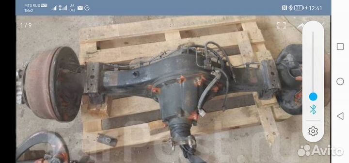 Мост Hino XZU412 Toyota Dyna J05C