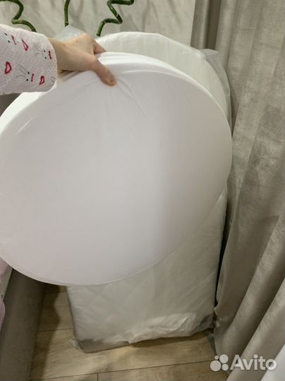 Матрас круглый овальный