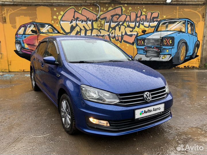 Volkswagen Polo 1.6 AT, 2019, 101 000 км