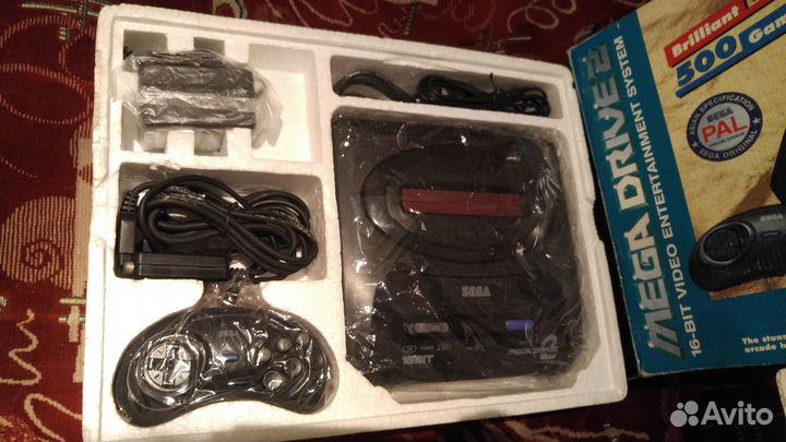 Sega Mega Drive 2 - Идеальное Состояние - Из 90-ых