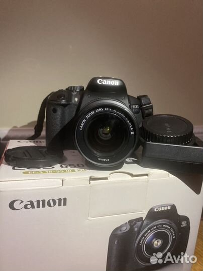 Фотоаппарат canon 650D