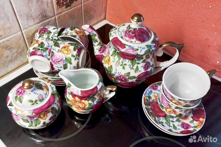 Чайный сервиз Розовый соблазн