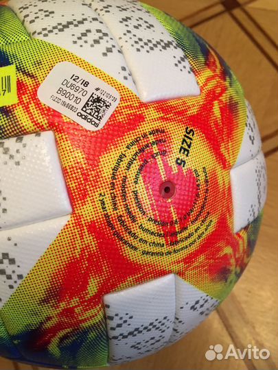 Оригинальный мяч adidas conext 19 europa qualifier