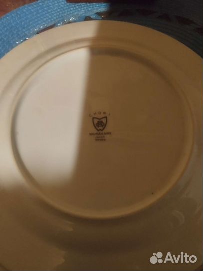 Тарелка канарейка Япония 3 тарелки