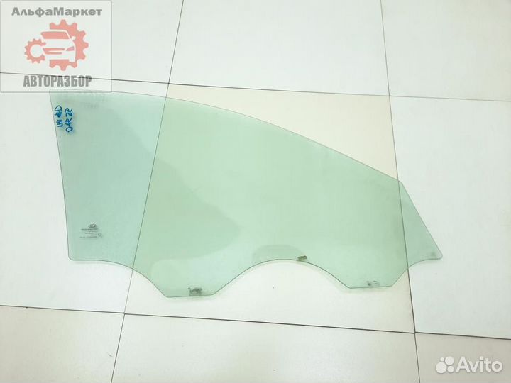 Стекло двери переднее левое Kia Ceed ED G4FA