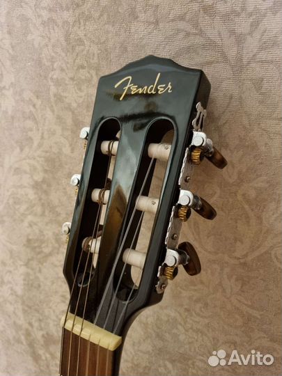 Акустическая гитара Fender CN-60S BLK с чехлом