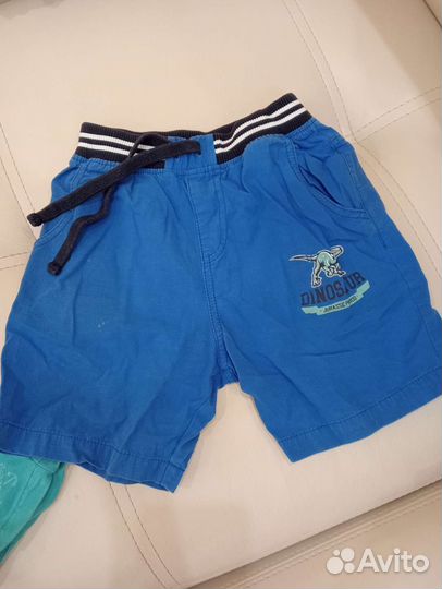 Летняя одежда для мальчика 116, 11шт