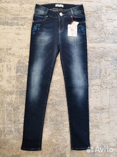 Новые джинсы на 9-12 лет