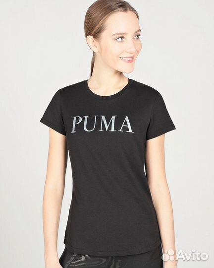 Футболка puma Athletics Logo Apparel ж