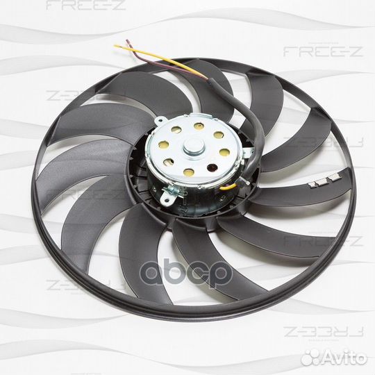 KM0137 вентилятор радиатора Audi A6 04 KM0137