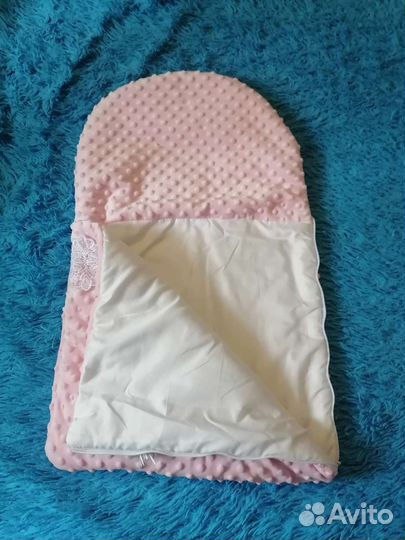 Конверт на выписку для девочки зима