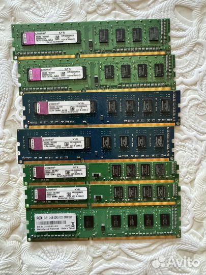 Оперативная память Kingston ddr3 2gb