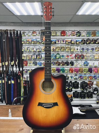 Гитара акустическая новая