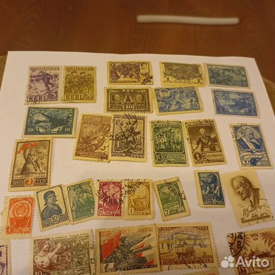 Марки СССР и Англии