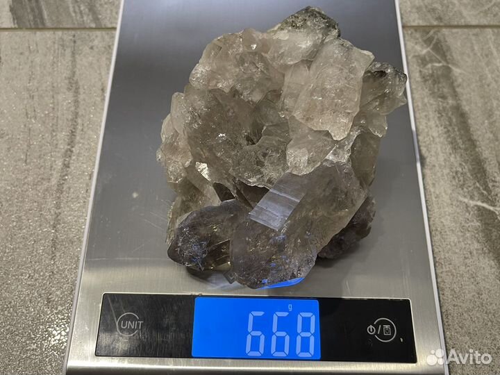 Горный дымчатый хрусталь