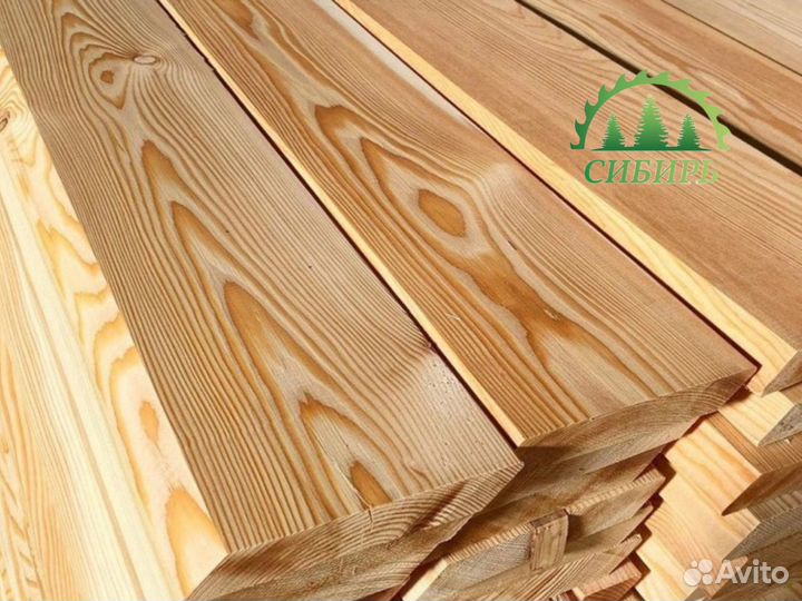 Лиственница сухая строганная