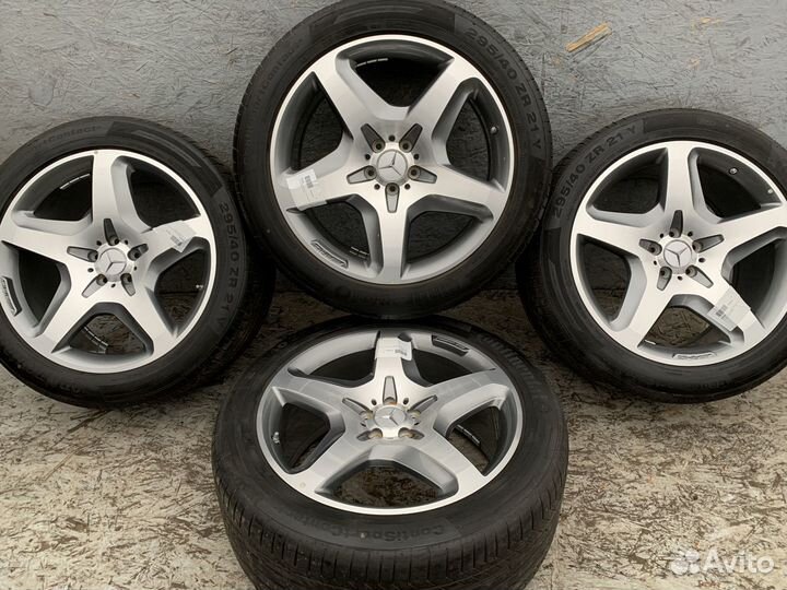 Оригинальные колеса на Mercedes GL AMG R21