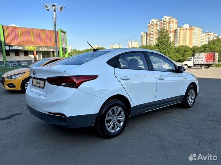 Hyundai Solaris 1.4 МТ, 2018, 206 807 км