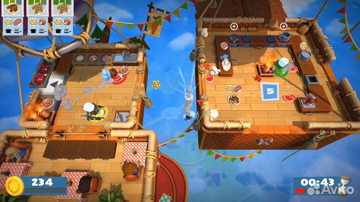 Overcooked 2 PS4/PS5 EN