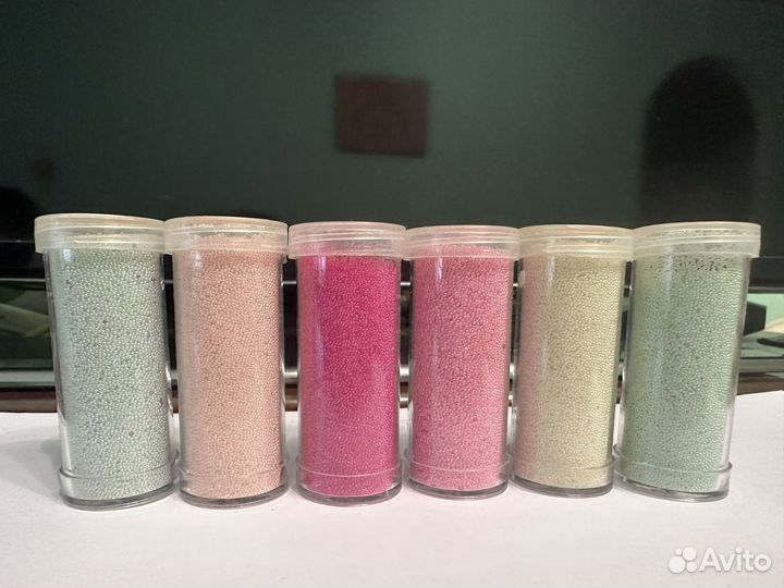 Микробисер Zlatka, 6 шт