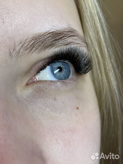 Наращивание ресниц 2д