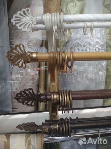 Карнизы для штор двухрядный