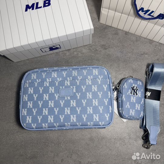 Сумка мессенджер MLB monogram