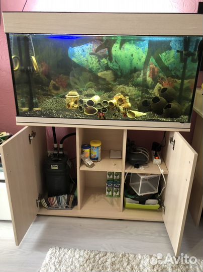 Аквариум 200 литров с тумбой