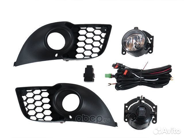 Комплект птф Mitsubishi Lancer X (рестайл)