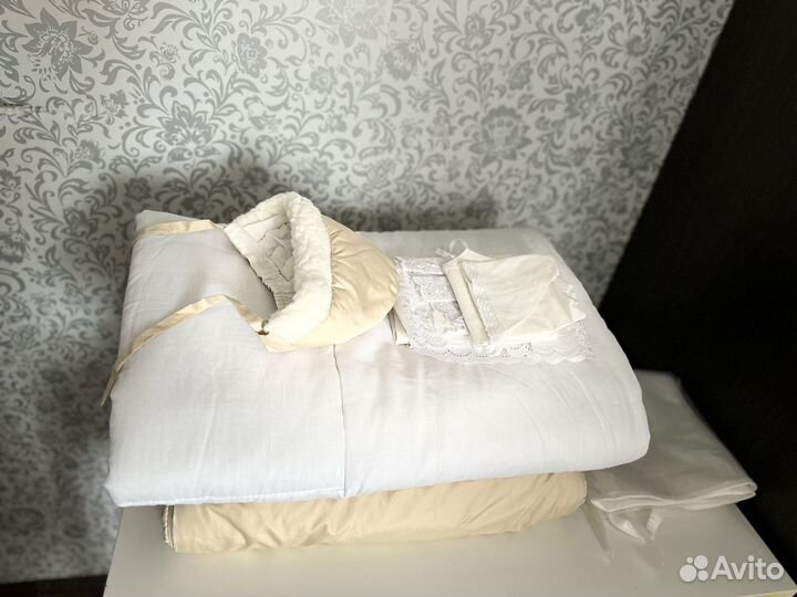 Конверт на выписку на овчине