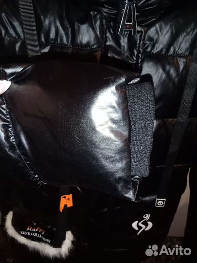 Куртка на девочку 140р тёплая