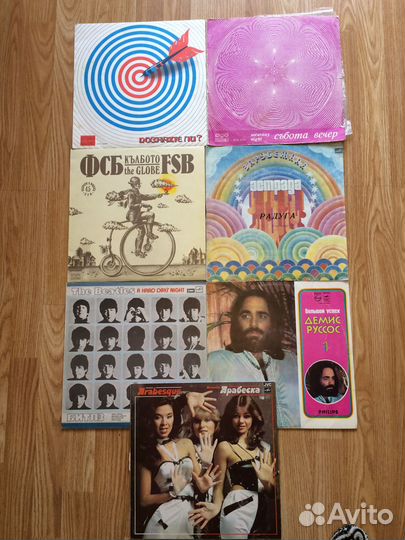 Пластинки Зарубежная эстрада и оркестровая музыка