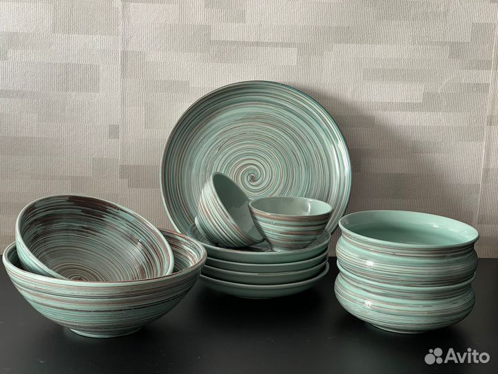 Набор столовой посуды керамика