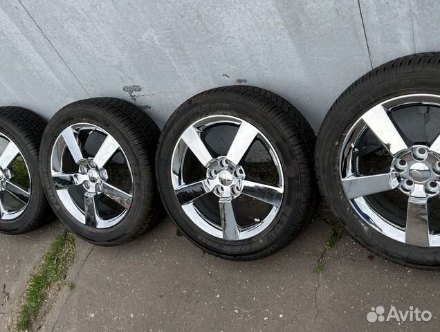 Новые колеса в сборе r17 114,3 Шины хром