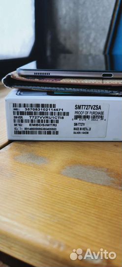 Планшет samsung galaxy tab s5e Sm-t727v LTE
