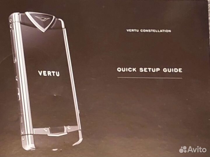 Коробки от Vertu батарея адаптеры и тд оригинал