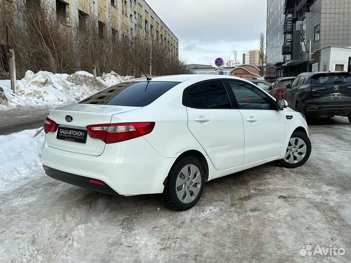 Kia Rio 1.6 МТ, 2014, 286 139 км