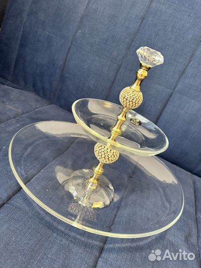 Блюдо 2-х ярусная claret