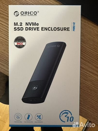 Внешний корпус для ssd m2