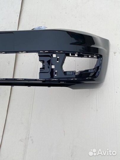 Бампер передний Чёрный 2015-2020 Volkswagen Polo