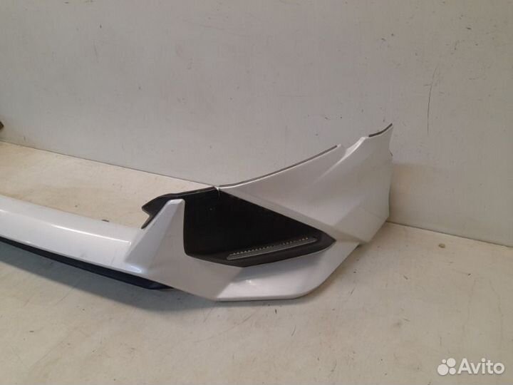 Юбка бампера передняя Toyota Land Cruiser Prado