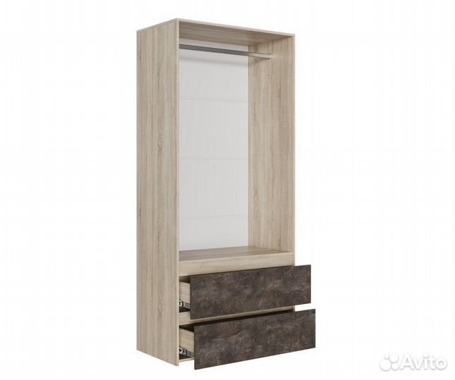 Шкаф двухстворчатый белый