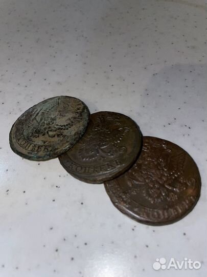 Монета 5 копеек 1783 года