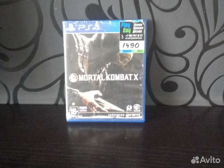 Игры для приставки ps4. MortalKombat X + Fifa 17