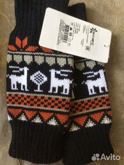 Гетры детские вязаные